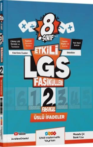 Etkili Matematik 8. Sınıf Etkili LGS Fasikülleri Üslü İfadeler 2