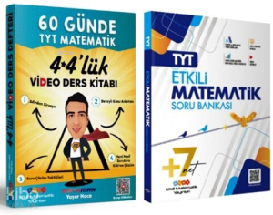 Etkili Matematik  TYT Matematik Soru Bankası ve 60 Günde TYT Matematik Video Ders Kitabı