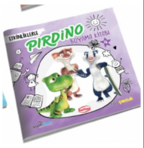 Etkinliklerle Pırdino Boyama Kitabı 4