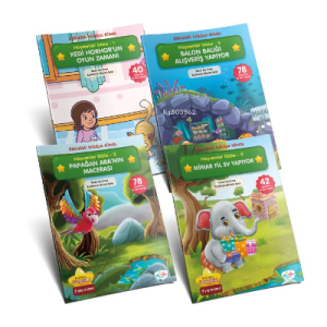 Etkinlikli Hikayeler Seti 4 kitap