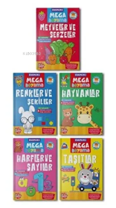 Etkinlikli Mega Boyama Serisi 5 Kitap Takım