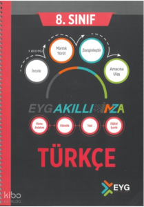 EYG Akıllı İmza 8.Sınıf Türkçe Akıllı Defter