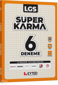Eyted Yayınları 8. Sınıf LGS Süper Karma 6 Deneme