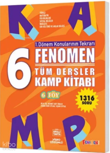 Fenomen 6. Sınıf Tüm Dersler Kamp Kitabı