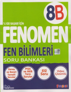 Fenomen 8. Sınıf Fenomen Fen Bilimleri B Soru Bankası