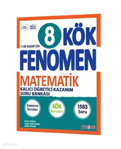 Fenomen 8. Sınıf Kök Matematik Soru Bankası