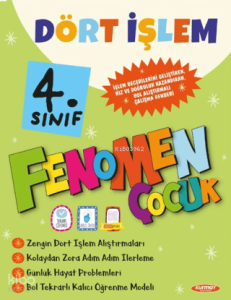 Fenomen Çocuk 4. Sınıf Dört İşlem