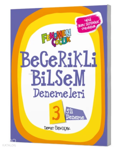 Fenomen Çocuk Becerikli Bilsem 3 Denemeleri (5 Deneme)