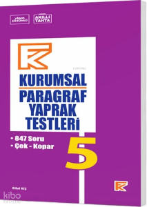 Fenomen Kurumsal 5 Kurumsal Paragraf Yaprak Testleri