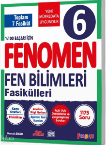 Fenomen Okul 6 Fen Bilimleri Fasikülleri (Toplam 7 Fasikül)