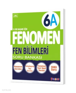 Fenomen Okul Yayınları 6. Sınıf Fen Bilimleri A Soru Bankası