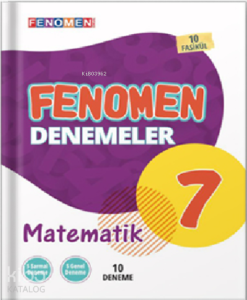 Fenomen Okul Yayınları 7. Sınıf Matematik Fenomen Denemeleri