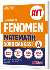 Fenomen Okul Yayınları AYT Matematik A Soru Bankası