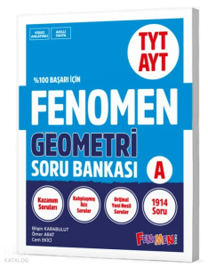 Fenomen TYT - AYT Geometri Soru Bankası (A)