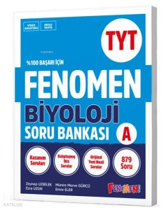 Fenomen TYT Biyoloji Soru Bankası (A)