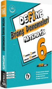 Fi Yayınları 6. Sınıf Define Matematik Branş Denemeleri Maarif Model
