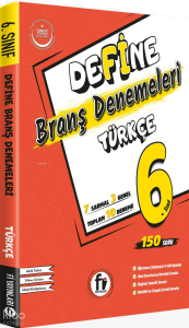 Fi Yayınları 6. Sınıf Define Türkçe Branş Denemeleri Maarif Model