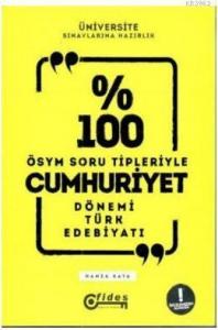 Fides Yayınları Üniversite Sınavlarına Hazırlık Cumhuriyet Dönemi Türk Edebiyatı Soru Bankası Fides