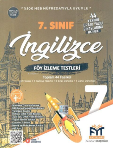 Fit Yayınları 7. Sınıf İngilizce Föy İzleme Testleri 44 Fasikül