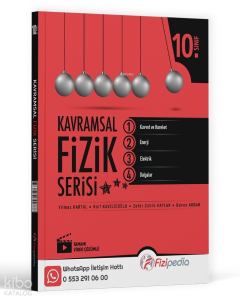 Fizipedia Yayınları 10. Sınıf Kavramsal Fizik Serisi Soru Bankası