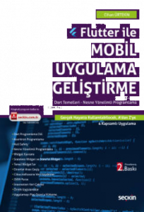 Flutter ile Mobil Uygulama Geliştirme;Dart Temelleri – Nesne Yönelimli Programlama