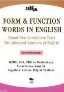 Form & Function Words In English