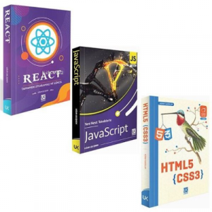 Frontend Seti 1 - 3 Kitap Takım