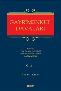 Gayrimenkul Hukuku Davaları;(2 Cilt Takım)