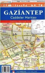Gaziantep Caddeler Haritası