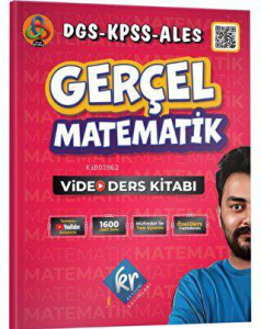 Gerçel Matematik DGS KPSS ALES Video Ders Kitabı