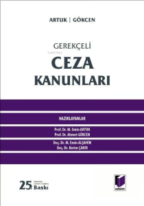 Gerekçeli Ceza Kanunları