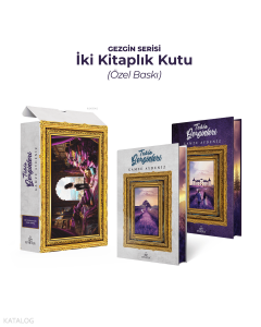 Gezgin Serisi İki Kitaplık Kutu – (Yan Boyamalı)