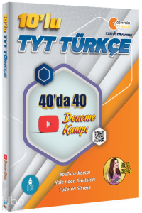 Gezgin Türkçe Hale Hoca 10'lu TYT Türkçe 40'ta 40 Deneme Kampı