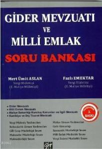 Gider Mevzuatı Ve Milli Emlak Soru Bankası