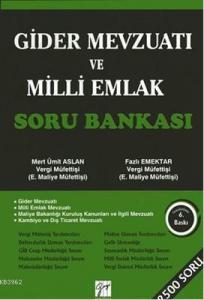 Gider Mevzuatı ve Milli Emlak Soru Bankası