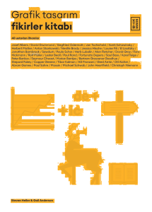 Grafik Tasarım Fikirler Kitabı;40 Ustadan İlhamlar