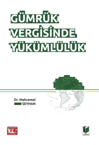 Gümrük Vergisinde Yükümlülük