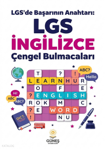 Güneş Kitabevleri LGS'de Başarının Anahtarı: LGS İngilizce Çengel Bulmacaları