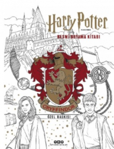 Harry Potter Filmlerinden Resmi Boyama Kitabı – Gryffindor Özel Baskısı