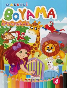 Hayvanlar - Maskeli Boyama