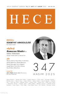 Hece Dergisi Sayı 347 Kasım 2025