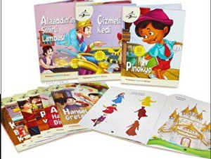 Hikayeli, Boyamalı ve Aktiviteli Dünya Masalları Serisi - 10 Kitap