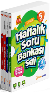 Hiper Zeka 5. Sınıf Haftalık Soru Bankası Seti
