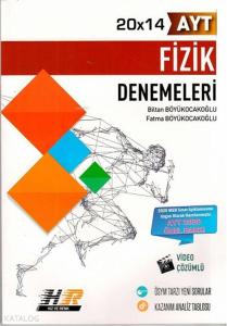 Hız ve Renk Yayınları AYT Fizik 20 x 14 Denemeleri 2020 Özel Hız ve Renk 