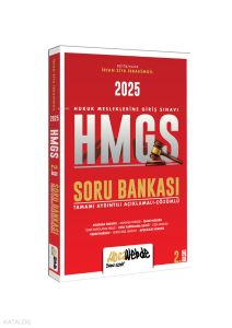 HMGS Hukuk Mesleklerine Giriş Sınavı Soru Bankası