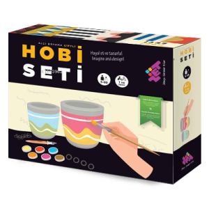 Hobi Seti Alçı Boyama Çiftli 5+ Yaş 1+ Oyuncu