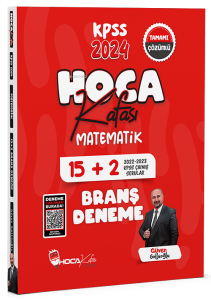 Hoca Kafası 2024 KPSS Matematik 15+2 Deneme Çözümlü - Güven Göllüoğlu Hoca Kafası Yayınları