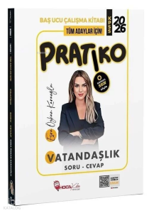 Hoca Kafası 2026 KPSS Vatandaşlık Pratiko Soru Cevap Çalışma Kitabı