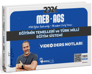 Hoca Kafası 2026 MEB-AGS Eğitimin Temelleri ve Türk Milli Eğitim Sistemi Video Ders Notları