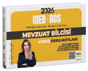 Hoca Kafası 2026 MEB-AGS Mevzuat Bilgisi Video Ders Notları